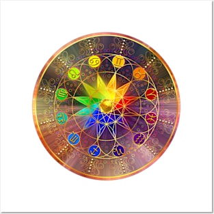 Sacred Astrology Posters and Art